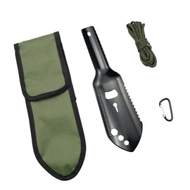 BESPORTBLE 1Set Hiking Shovel Camping Emergency Tool for Outdoor Survival Gardening and Defense Lightweight Metal Design for Easy Carrying and Versatile Use