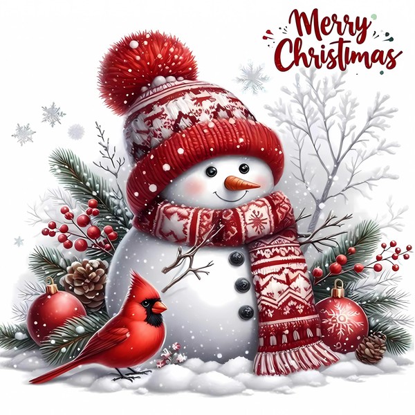 Fairyland JinWenn Diamond Painting Kits for Adults - Christmas Snowman