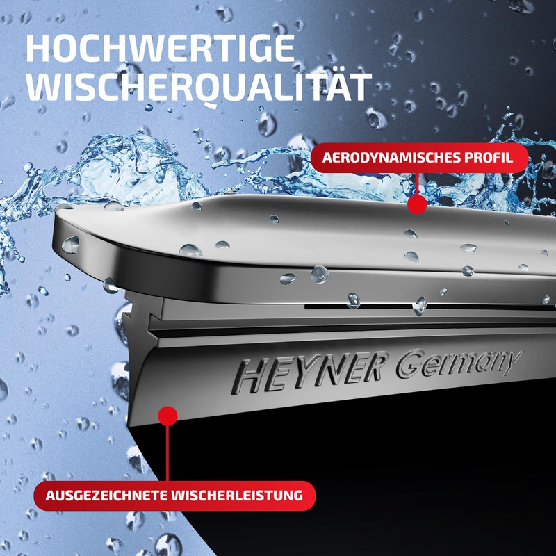 HEYNER® Windscreen Wiper Set Suitable for Toyota Camry (08.1996-11.2001) Hybrid