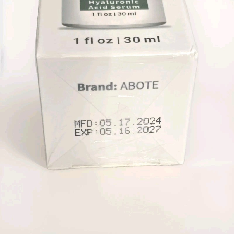 Abote Hyaluronic Acid Anti Aging Wrinkle SERUM 1oz Bottle NEW