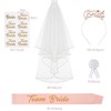 ieron Elegant Bride To Be Party Set Team Bride Hair