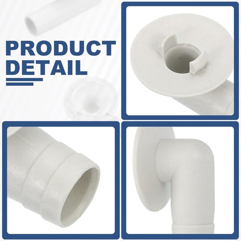 sourcing map 5Pcs Air Conditioner Drain Hose Connector Elbow Fitting