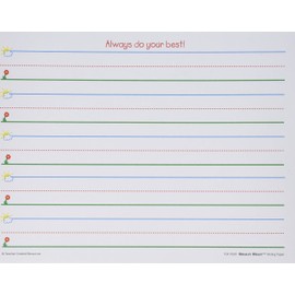 Teacher Created Resources 76501 Smart Start K-1 Writing Paper: 100 sheets, White