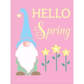 Stencils by Joanie Joanie Stencil Gnome Fairyland Secret Garden Hello Spring DIY Scandinavian Signs