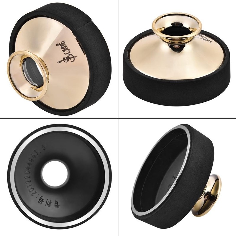 Alto Saxophone Mute, Plastic Mute Dampener Sax Silencer Noise Remove