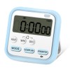 Kitchen Timer, Digital Visual Timer 24-Hours Magnetic Clock Stopwatch Count-Up