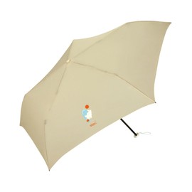 2025 Wpc. Folding Umbrella, Ultra Lightweight, Slim, Air-Light, Sunny & Rainy, Mini, Beige, Rain Umbrella, Ribs, 21.7 inches (55 cm), Large, Rain or Shine, Commuting to Work or School, Travel,