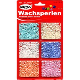 Wax Beads Assorted Colours Meyco