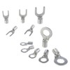 Kigauru 320 Pieces Bare Crimp Terminals, Round Terminals, RNB Model,