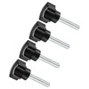 CoCud Star Clamping Knobs M6 x 40 mm Male Thread