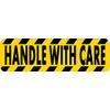 StickerTalk Handle with Care Vinyl Sticker, 10 inches by 3