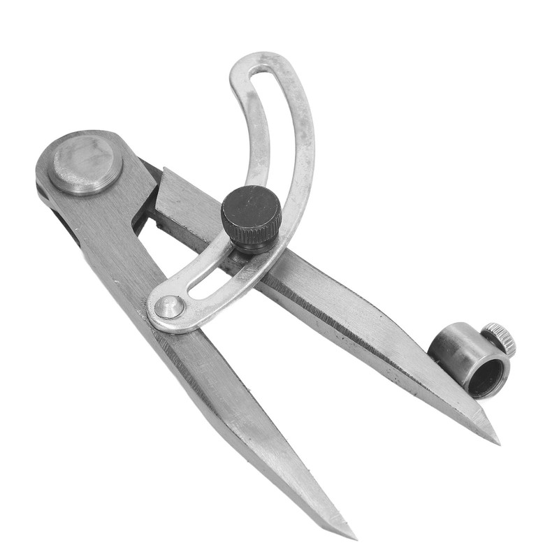Compass Scriber Locking Wing Divider Woodworking Metal Scribe Tool Drawing