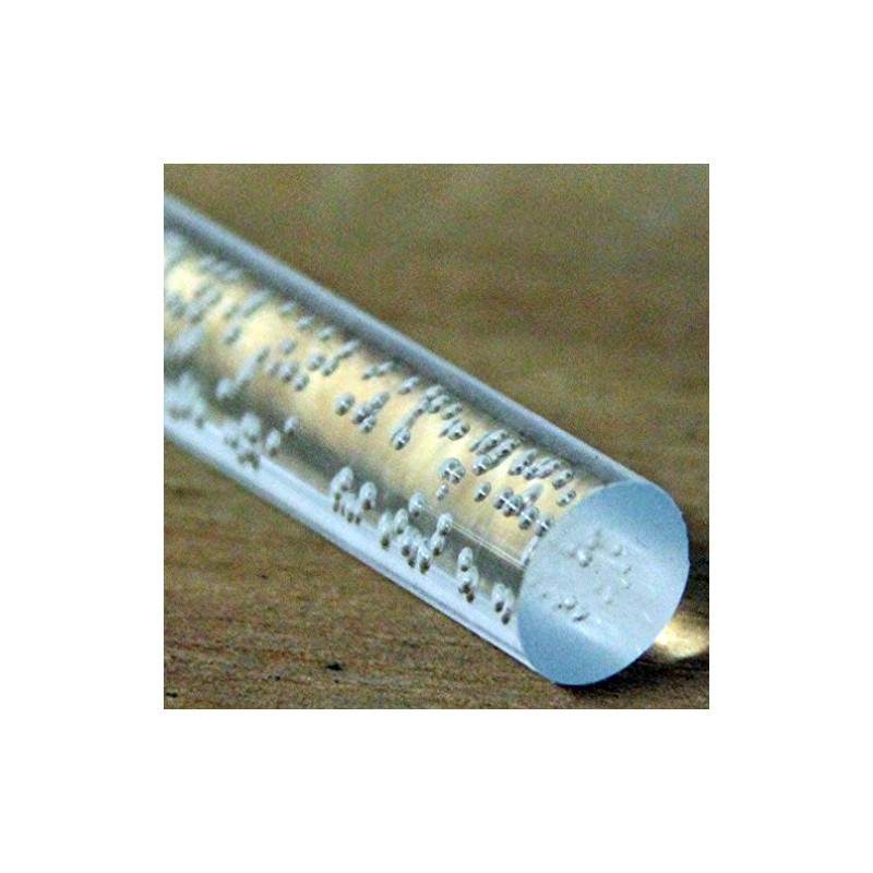 Zeekio Acrylic Lucite Rod Dowel - One 3/4 (19.05mm) x