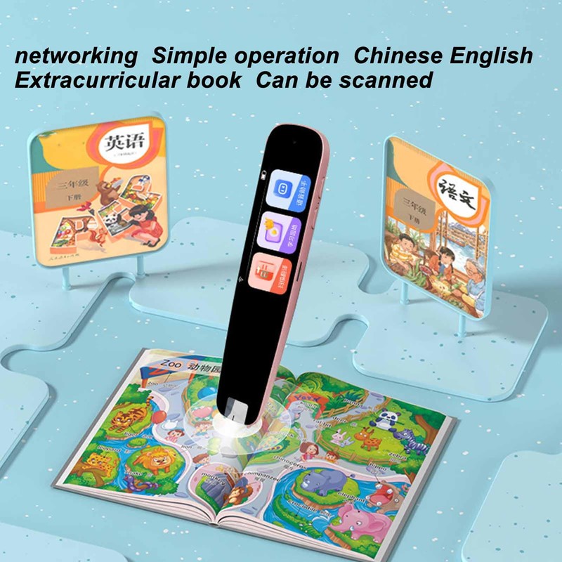 Keenso Reader Scanner Pen,Language Translator Device for Meetings Travel Learning