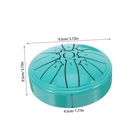 FUNOMOCYA Note Steel Tongue Drum Miniature Musical Instrument for Outdoor Fun Yoga and Music Education Design for All Skill Levels