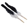 1 Pair Long Dance Fan Soft Beautiful Classical Dancing Fan