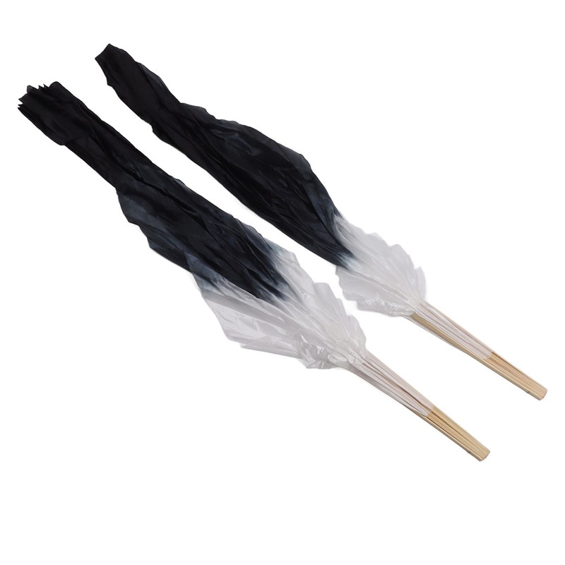 1 Pair Long Dance Fan Soft Beautiful Classical Dancing Fan