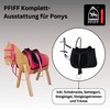 PFIFF 102292 Saddle Set Complete Equipment for Ponies and Wooden