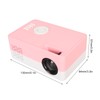 Mini LED Projector 25‑30 ANSI Lum Wireless WiFi HDR 16:9
