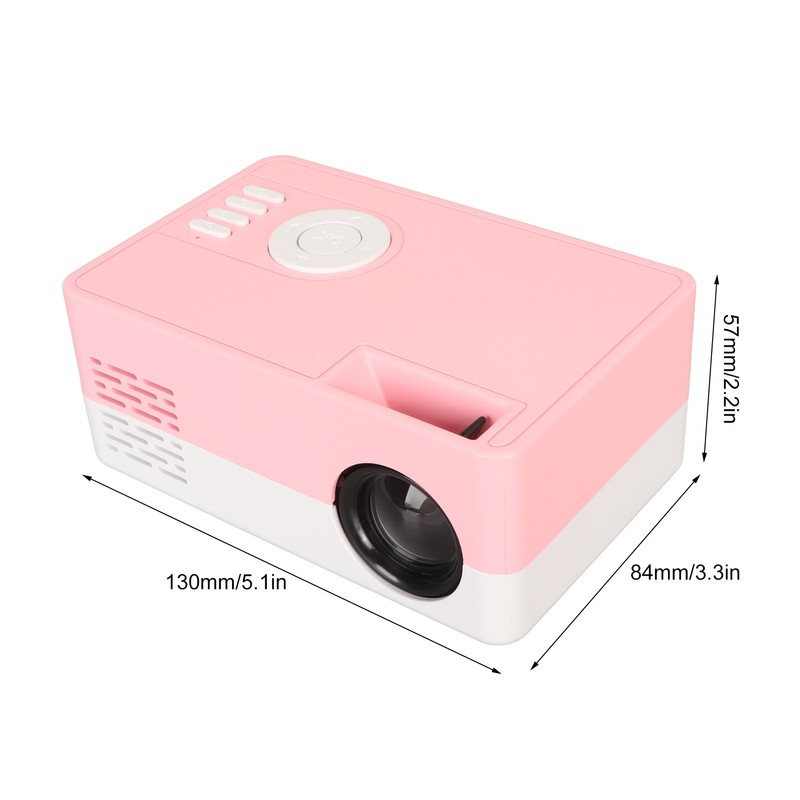 Mini LED Projector 25‑30 ANSI Lum Wireless WiFi HDR 16:9