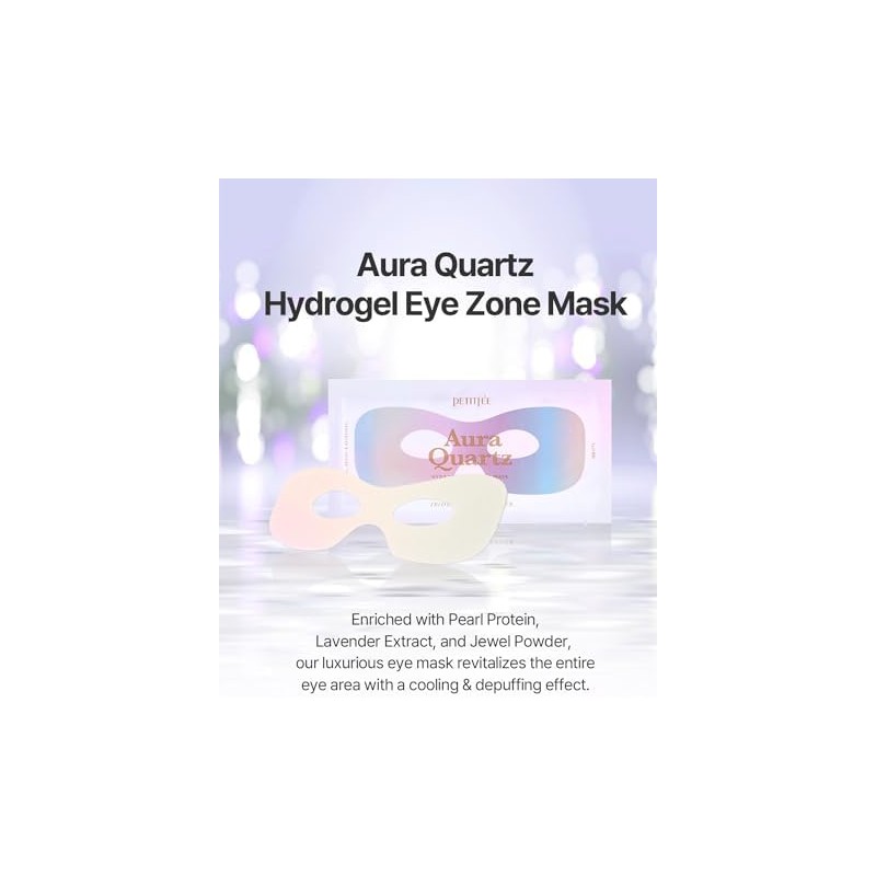 Petitfee Aura Quartz Hydrogel Eye Zone Mask 5Ea (9G5) -