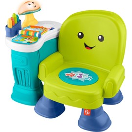Fisher-Price Toddler Toy Laugh & Learn Song & Story Learning Chair with Music Lights & Activities for Kids Ages 1+ Years