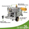 YAMATIC 3/4" Shaft Horizontal Pressure Washer Pump 3400 PSI 2.5GPM