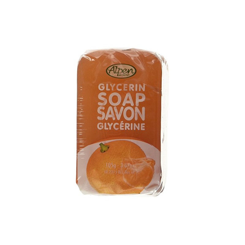 Alpen Secrets Alpen Secrets Orange Mandarin Glycerin Soap (4 Pack)