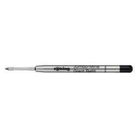 Rotring Ball Pen Refill Medium Tip - Black (Pack of 1)