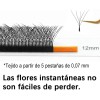 Nagaraku Extensiones De Pestañas 5d W Shape 8-15mm Mix