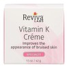 Reviva Labs Vitamin K Cream, For All Skin Types, 2-Ounce,