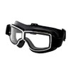 INET Helmet Goggles, Black Clear, UV Protection, Scatter Protection, Protective