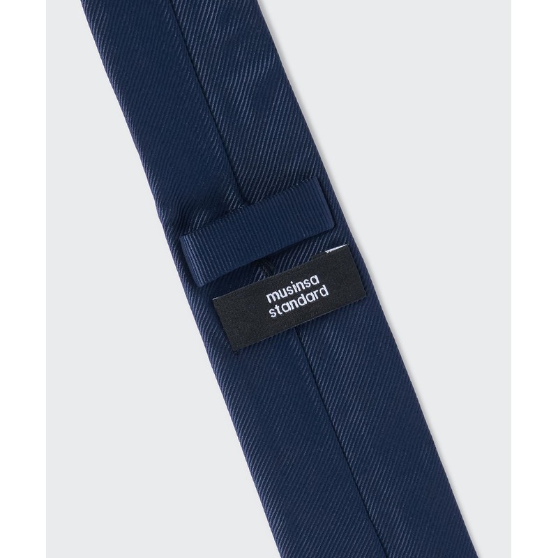 Musinsa Standard Automatic Narrow Solid Tie [Navy]
