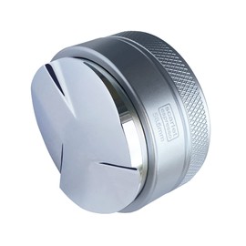 Scarlet Espresso Grande Tre Distributor, Even Distribution of Coffee Powder in the Portafilter Before Tamping, Barista Tool, Adjustment from 5-13 mm (58.5 mm)