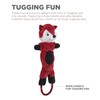 Charming Pet Lil Roperz Fox Durable Plush and Rope Tug