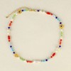 KELITCH Boho Pearls Necklaces Rainbow Choker Necklaces Women Miyuki Beaded