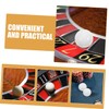 FELTECHELECTR 10pcs Round Roulette Wheel Beads Game Prop for Board