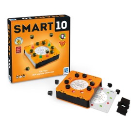 Megableu - Smart 10-10 answers possible - How many can you guess? - Quiz game 2 to 8 players, board game, playing time approx. 20 minutes, 14 years and older, 678946