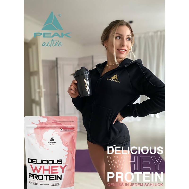 PEAK Delicious Whey Protein - 900 g Flavour Raspberry Yoghurt
