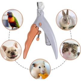 Unbranded 1pc LED Pet Nail Clipper for Cats & Dogs – Safe, Precision Trimming Tool - NEW