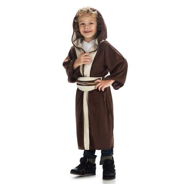Little Adventures Galactic Warrior Hooded Robe with Belt (Galactic Hero