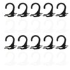SOESFOUFU Sock Display Hooks Lightweight Plastic Sock Hangers for Retail