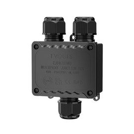 EVOGES IP68 Waterproof 3 Way Junction Box