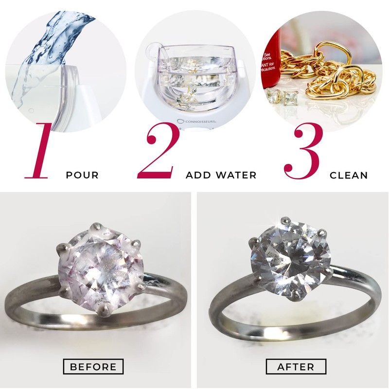 CONNOISSEURS LaSonic All-Purpose Jewelry Cleaner Concentrate - 8 fl oz