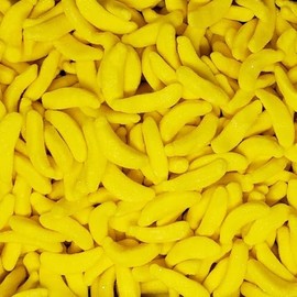 Candy Retailer Sugar Coated Gummi Bananas 1 Lb