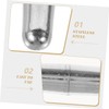 Ipetboom 2Pcs Magnetic Stirrer Bars Stainless Steel Speed User Friendly