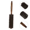 Baluue Barber Roller Comb Natural Boar Bristles for Blow Drying