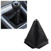 SSNNUU Car Shift Boot,Carbon Fibre Leather Gear Shift Cover for