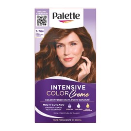 Palette Tinte para cabello Color Creme Rubio Chocolate Cobrizo 7-764, 50 ml
