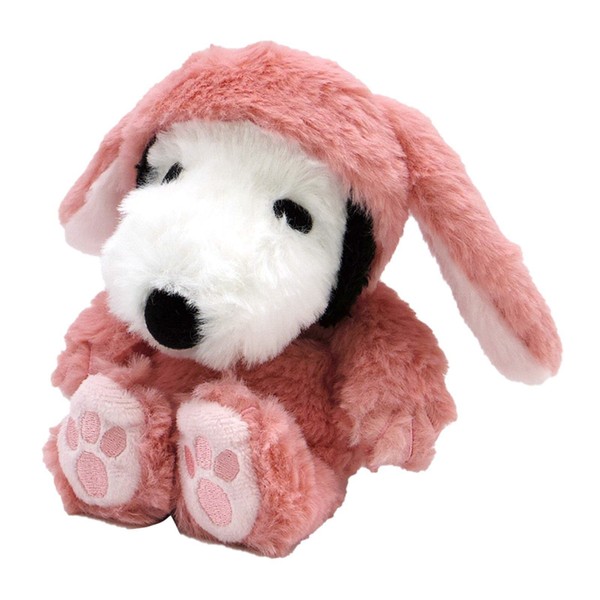 Nakajima Corporation 166883-22 FUWAKUTA Snoopy Drop Ear Bunny, Pink
